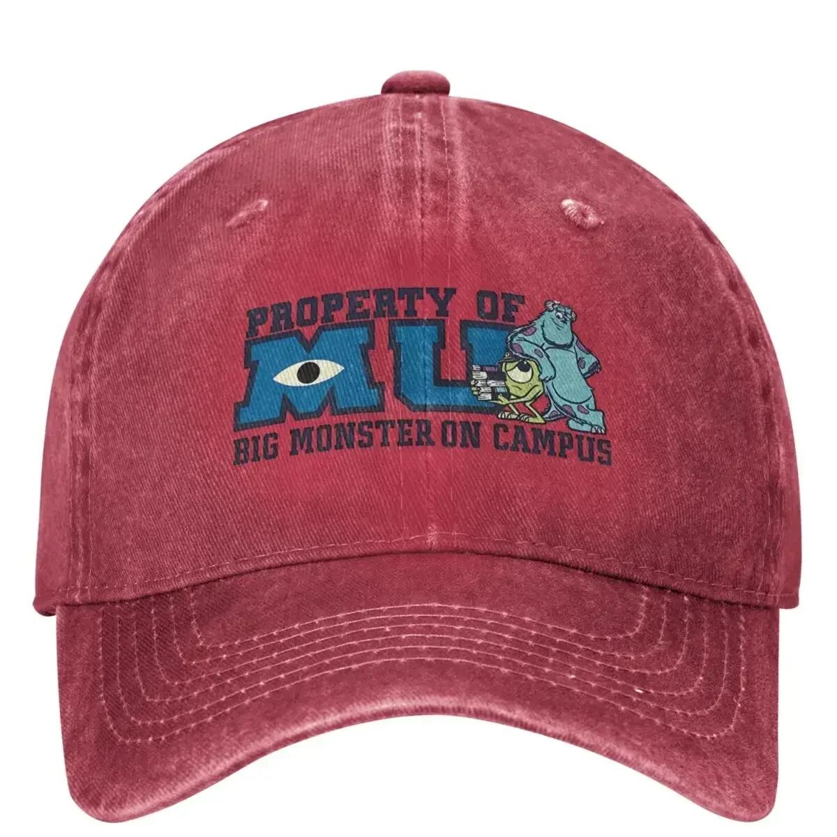 

Mike And Sully Baseball Cap Couple Women Design Trucker Hat Summer y2k Funny Outdoor Sun Baseball Caps One Size