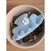 1pc Handmade Crochet Pet Hat With Small Flower Pattern, Suitable For Small And Medium Dogs Or Cats