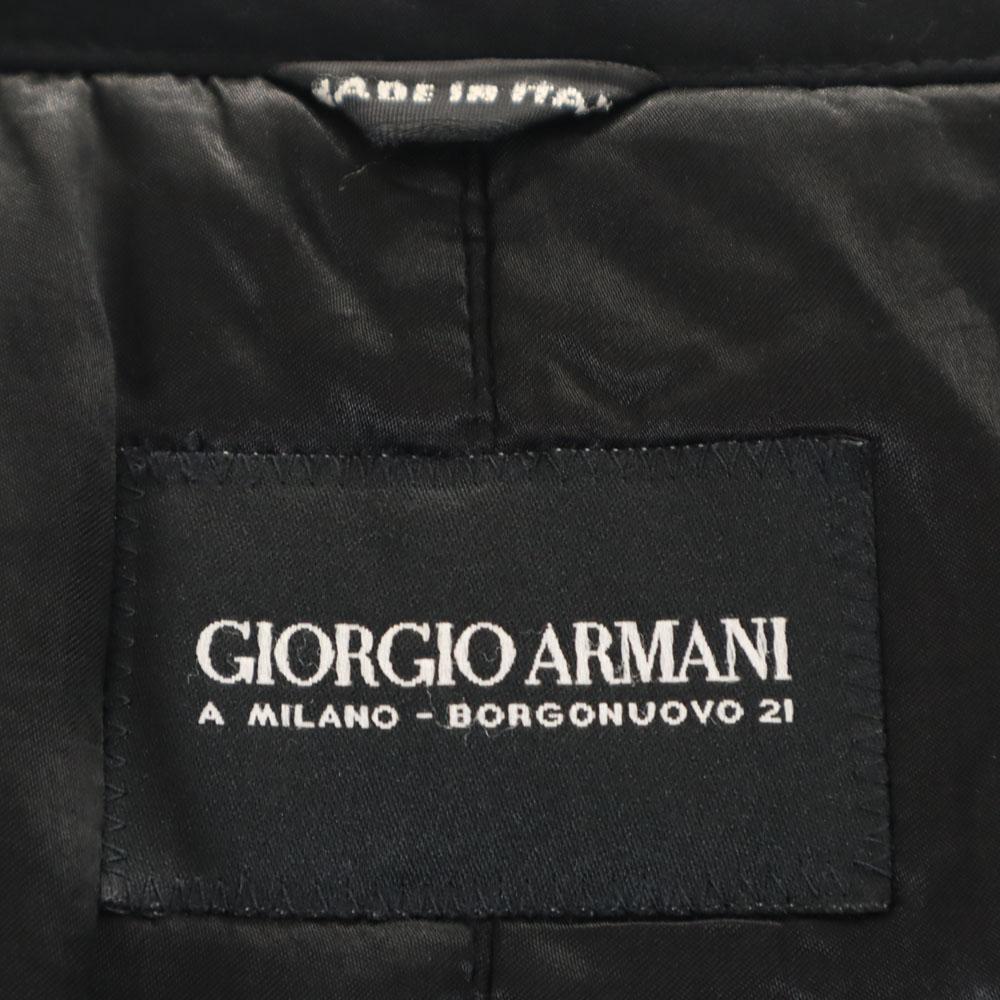 GIORGIO ARMANI made in Italy Long sleeve coat Black series Men's Used