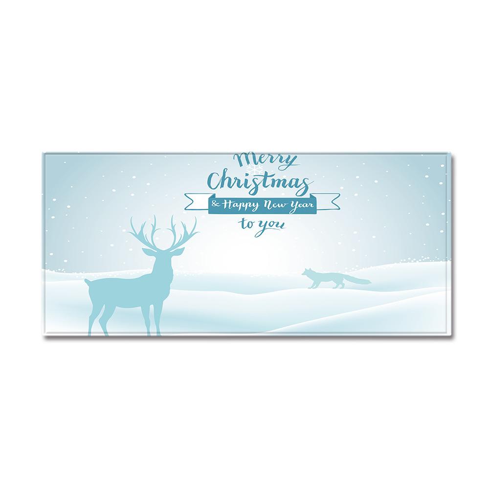 Christmas Kitchen Sand Carpet Doormat Long Floor Mat