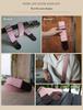 Guitar Strap - Pink Passion Fruit Pattern, Adjustable Buckle, Model PO-028.