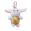 Cute Plush Bunny Keychain,Soft Bag Pendant, Kawaii Stuffed Charm For Backpacks, Car Keys, Gifts For Kids & Teens
