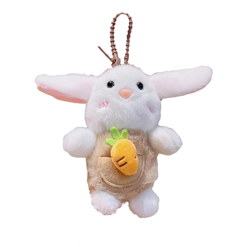 Cute Plush Bunny Keychain,Soft Bag Pendant, Kawaii Stuffed Charm For Backpacks, Car Keys, Gifts For Kids & Teens