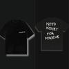 Need Money for Porsche Print T-shirt Men's Women's Short Sleeve Shirt Unisex Men Women Summer Crew Neck High Streetwear Clothing