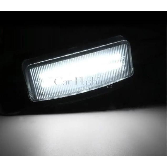 Error Free LED License number Plate Lights For Mitsubishi Outlander mk2 mk3 Eclipse 3 4 Cross Galant Lancer Sportback Xpander