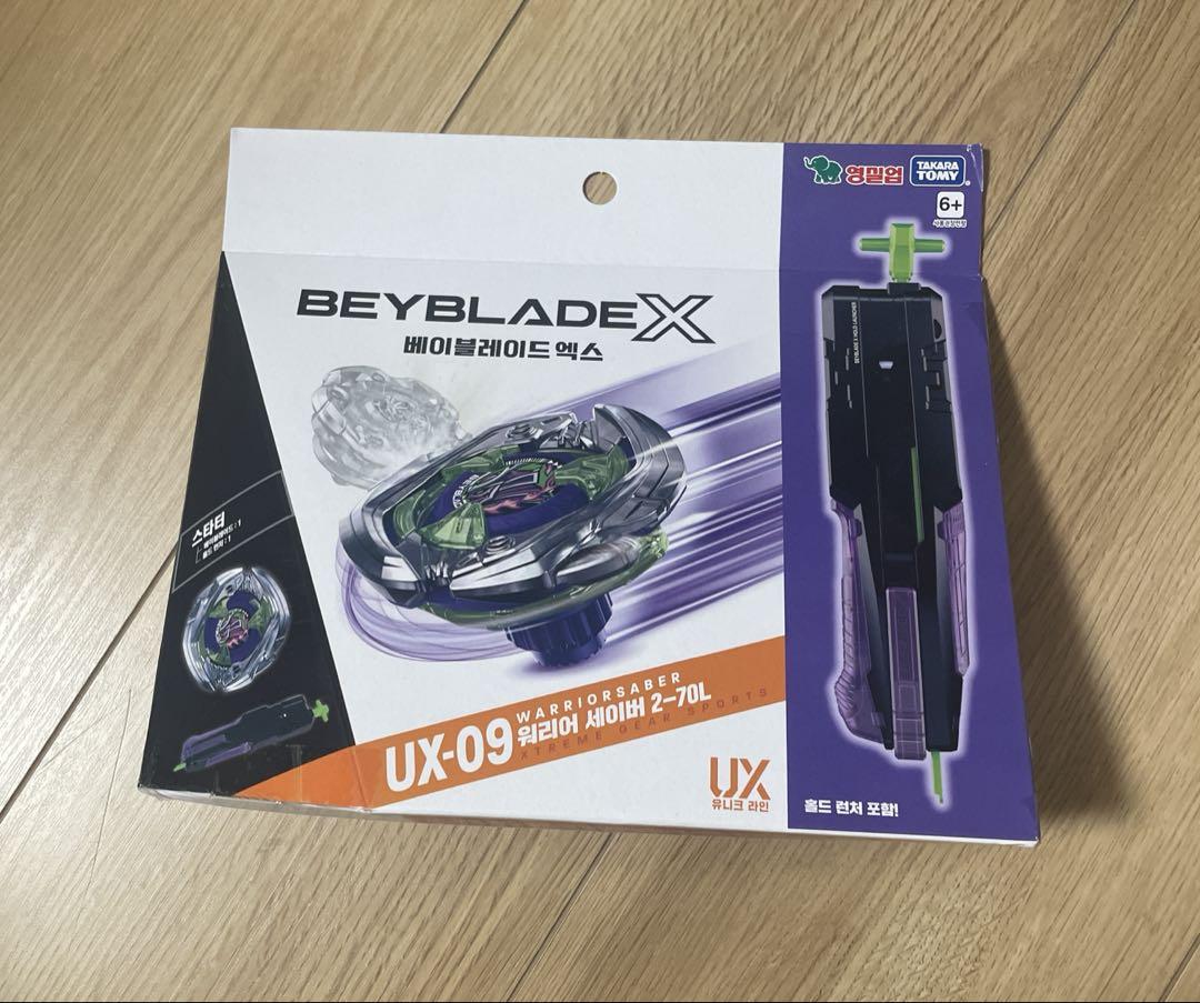 

[USED] Korea Exclusive Beyblade X UX-09 Samurai Saber 2-70L