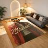 Custom Michael Jackson Area Rug Carpet For Bedroom Game Playroom Living Room Nonslip Sofa Office Home Decor Doormat Christmas Gift