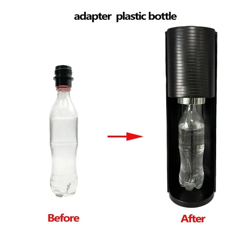 Innovative Bottle Solution Bottle Adapter Bubble Adapter Set Water Bottle Adapter Plastic Material Bottle Attachment