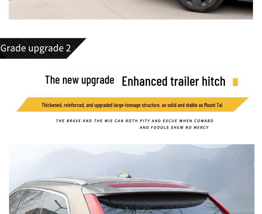 Volvo XC60 & XC90 Reinforced Trailer Hitch Tow Bar Upgrade