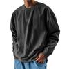 Cotton Long Sleeve T Shirt For Men Solid Spring Casual Mens T-shirts High Quality Male Tops Classic Clothes Men's T-shirts