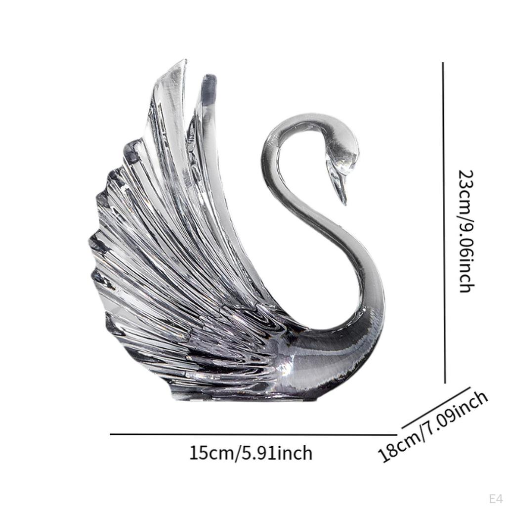 Figure Resin Goose Sculpture for Wedding Centerpiece And Party Decor