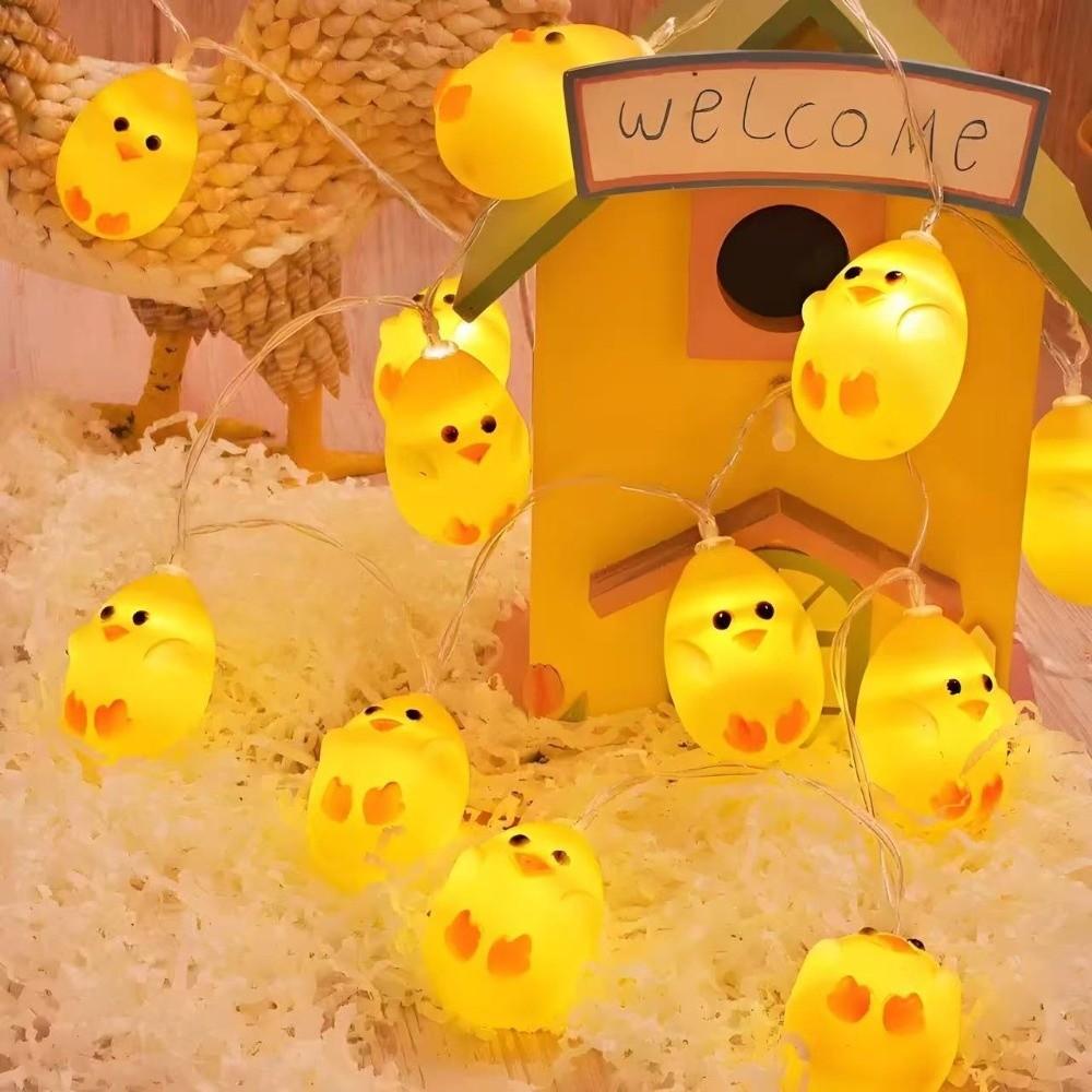 Warm White Easter String Lights LED Lighting Cracked Egg LED Light Easter Party