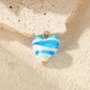 Colorful Ceramic Palm Eye Heart Snowman DIY Jewelry Accessories