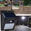800LMLED Solar Wall Lights Wireless Motion Sensor Solar Garden Lights IP65 Waterproof Solar Deck Lights for Gardens Patios Front Door