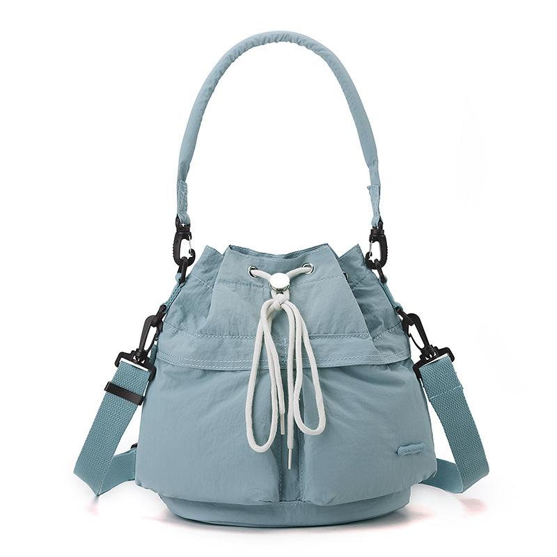 

Нишевый дизайн женская маленькая сумка-мессенджер на одно плечо, сумка-ведро для поездок на работу