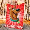 Scooby Doo Flannel Blanket Soft Warm All-Season Throw, Design for Camping, Car Travel, Hiking Sofa, Bed, Office Perfect Gift for Parties