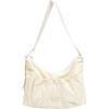 Crossbody bag Oxford cloth women's large-capacity pleated casual bag spring waterproof nylon dumpling bag