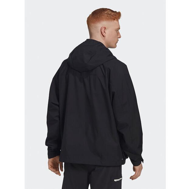 Mid-season Jacket Adidas Adventure HK4996 Black Loose Fit