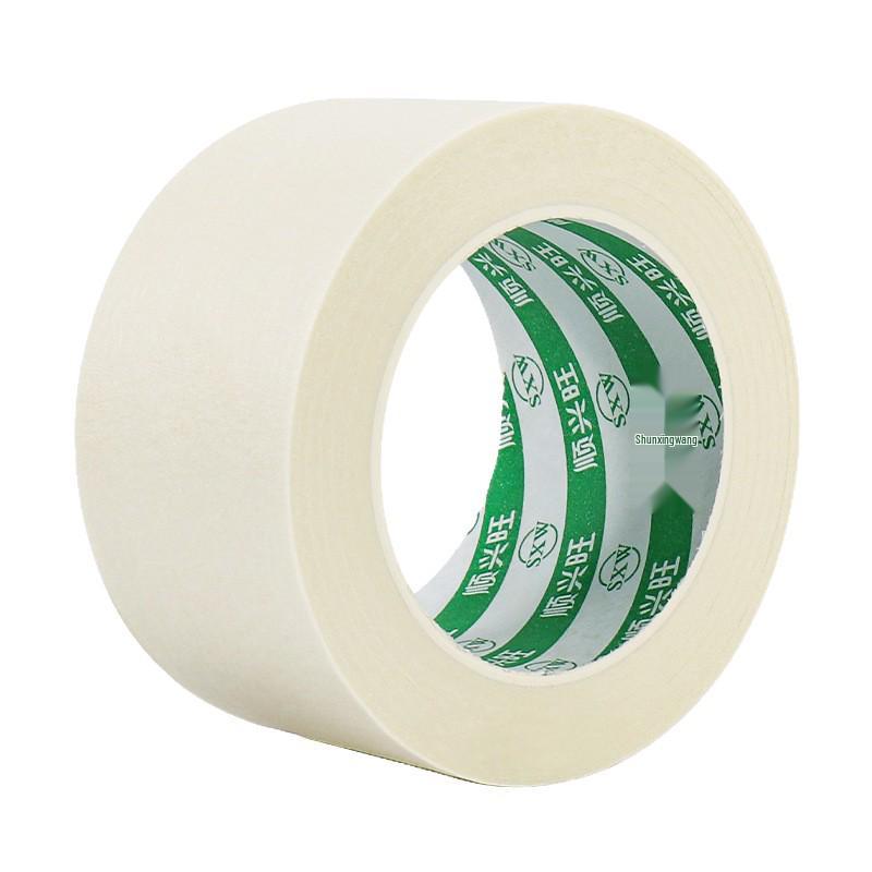 Writable Crepe Paper Tape: No-residue, Hand-tearable, Traceless Adhesive Ideal for Art Students, Spray Painting, Color Separation, and Decoration.