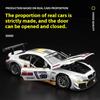 1:24 BMW M6 GT3 Super Sports Závodní Slitina Kovový Model Auta Zvuk Světlo Volba Cool Chic Auto Sběratelství Hobby Dárek S Přítelem