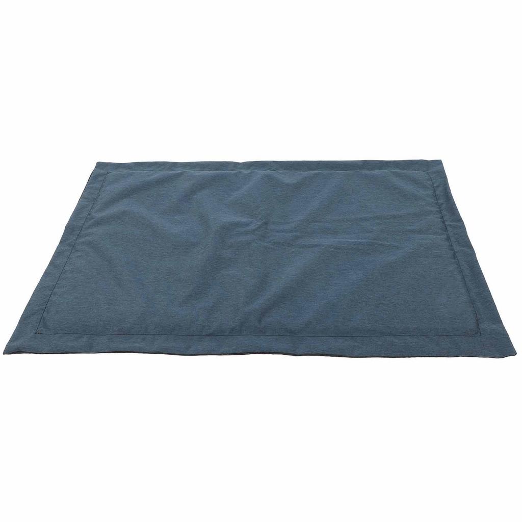 Pet Sleeping Mat AntiBite Universal Washable Waterproof Pads Soft Mattress for Dogs Cats(Navy Blue L)