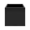 Large 20in Square Steel Planter Box, Rust-Proof Metal Raised Garden Bed for Outdoor Indoor Plants, Patio Balcony Yard