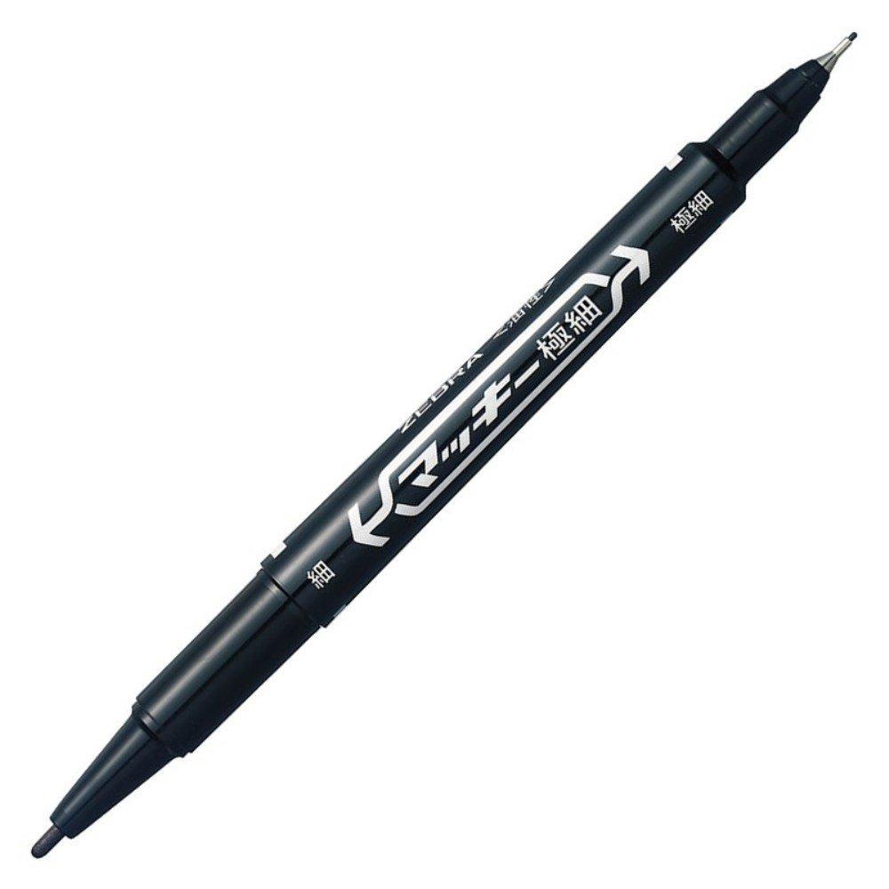 Zebra Maki Extra Fine 8 Oil-Based Pen, Tip, Colors, MCF-8C