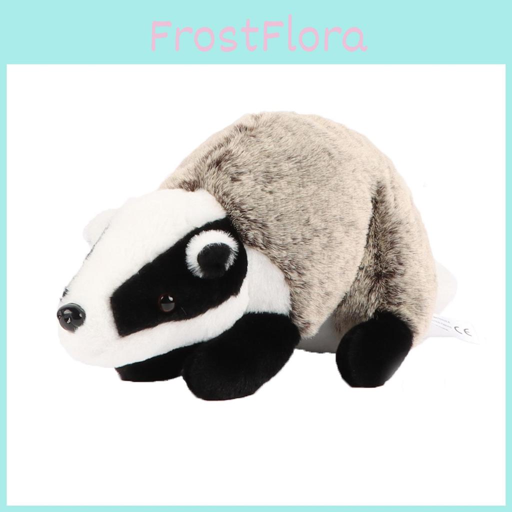 Plush Toy Badger Animal Stuffed Doll Cartoon Bedroom Decoration Kids 36cm Gift