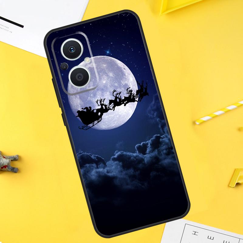 Merry Christmas Santa Claus For OPPO Reno 2Z 4Z 5Z 8T 4 5 6 7 8 Lite 10 Pro OPPO Find X5 X6 Pro X2 Lite X3 Neo Case