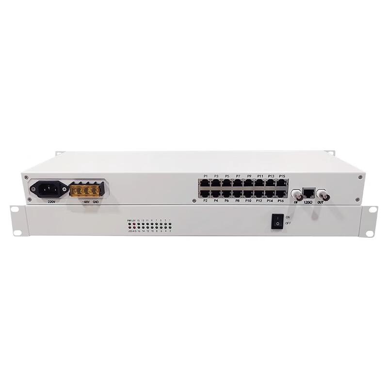 

E1 to 8-Way Telephone PCM Voice Multiplexer