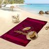 Queensland Maroons Druck Strandtuch Weich Tragbar Schnell?Trockenes Handtuch für Pool Sommerurlaub Outdoor Sport