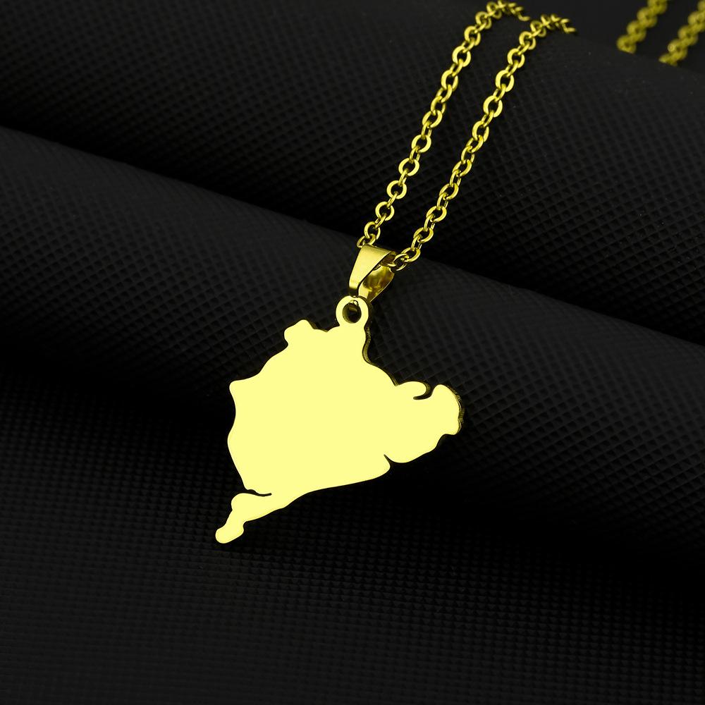 Accesorii Hot Selling Transfrontaliere Noutate Oțel Inoxidabil Stil Auto German Racing Rutier Colier cu Pandantiv Newborgreen Bijuterii