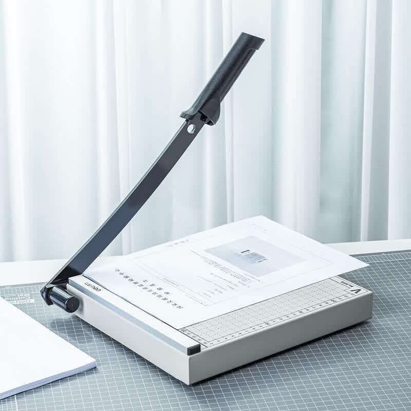 Deli 8015 Steel Manual Paper Cutter CN Plug (adapter Included)