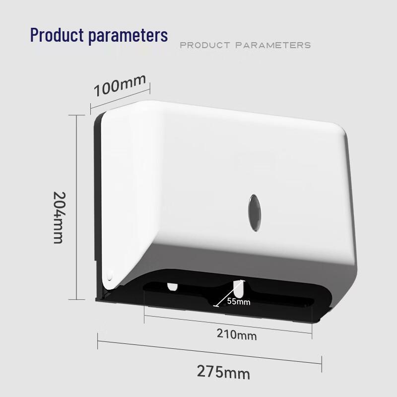 Punch-Free Wall-Mounted Tissue Holder