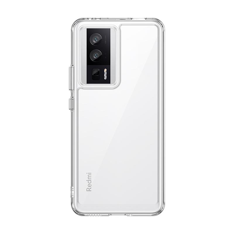 Für Poco F5 Pro Hülle Xiaomi Poco F5 Pro Capas Neue stoßfeste Stoßstange klar transparent mehrfarbig Fundas Poco F5 Cover
