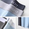 Youkeshu Men's Ice Silk Antibacterial Boxer Briefs