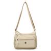 Women Shoulder Bag Multi-Compartment Crossbody Bag Solid Color Mother Bag