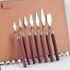 Stainless Steel Oil Painting Scraper Set Artist Palette Knife