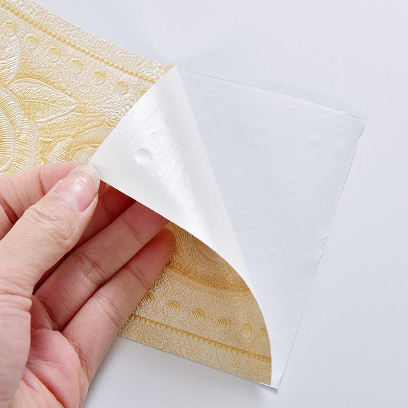 Plintă Decorativă Impermeabilă din PVC și Autocolante de Perete pentru Casă