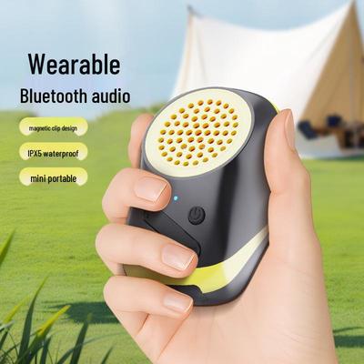 2025 Wearable Mini Waterproof Bluetooth Speaker - High-Quality Sound with Portable Clip