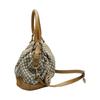 Gucci Diamante Tote Bag Canvas Beige X Brown Women 247902 Used