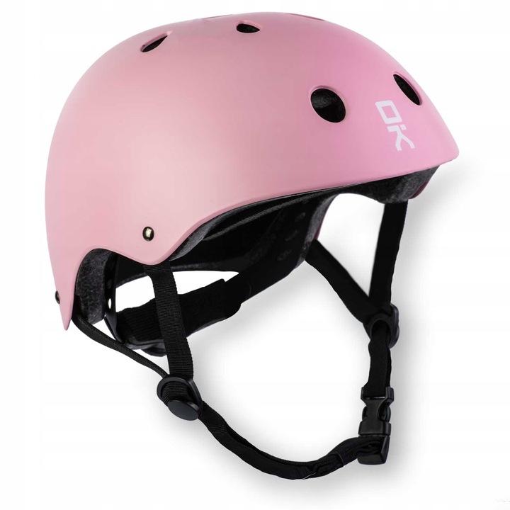 Kask Ochronny Na Hulajnogę Rower Soke Różowy S