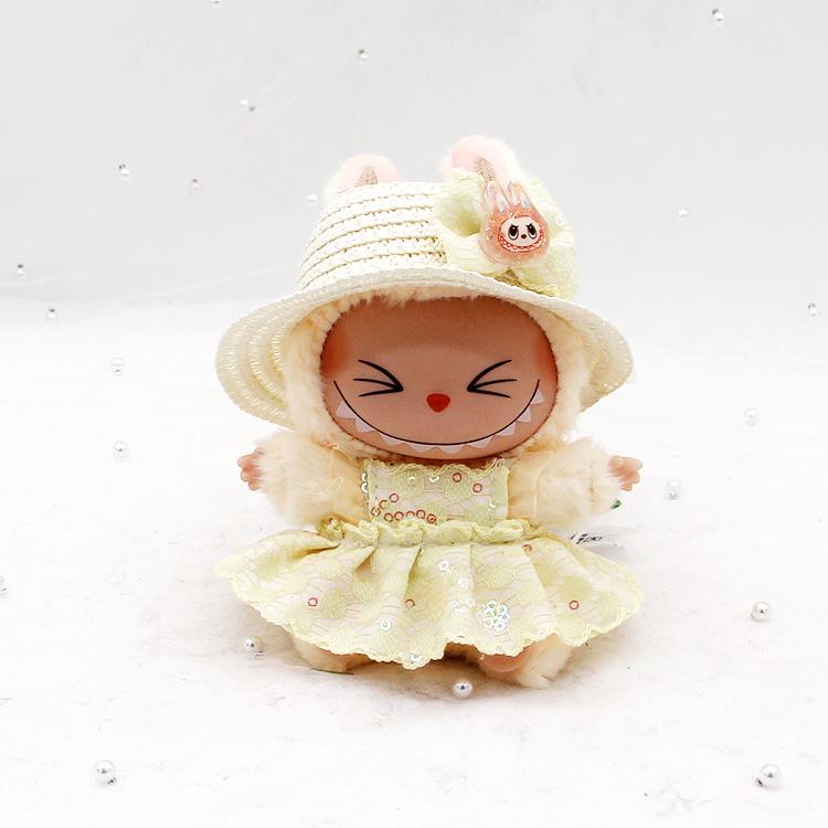 Labubu Plush Toy Pendant Doll Clothes (Generations 1-3; Doll Not Included)