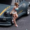 1/64 Scale Swimsuit Girl Figurine, Photo/diorama Prop for Role-playing, Office Decoration Or DIY