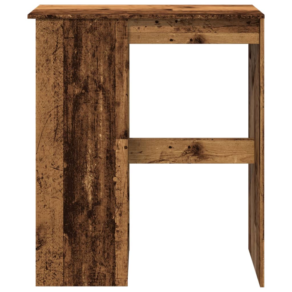 Vidaxl Bar Table With Compartments, Solid Wood, 90X47.5X103.5 Cm
