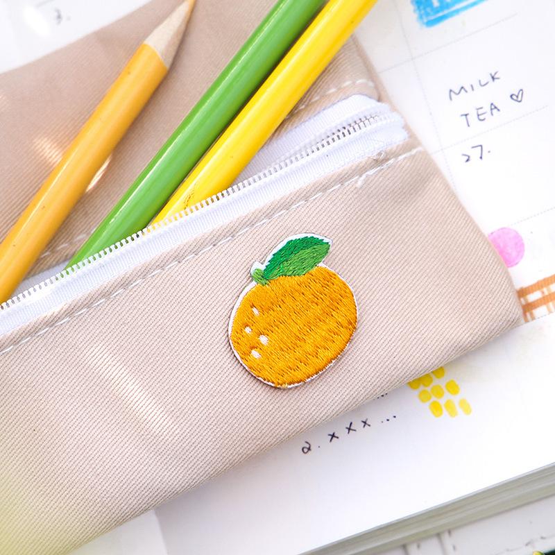 Fruit Party Cloth Sticker Girl Heart Embroidery Pattern Sticker Clothes Hand Account Decoration Sticker Repair Subsidy Patch Sticker