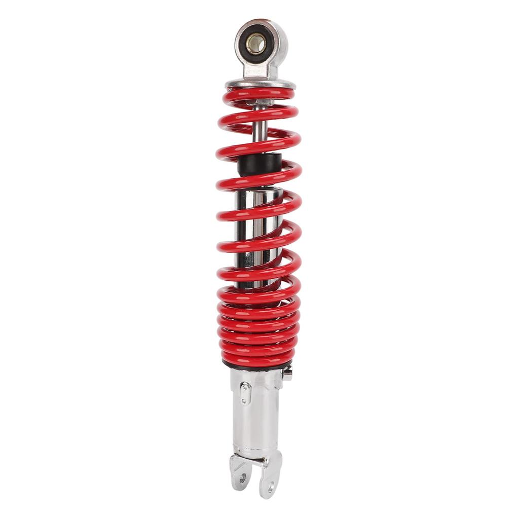 Motorcycle Rear Shock Absorber, 300mm, 3000lb, Steel Alloy, Waterproof, Replacement for JOG 100 (Red)