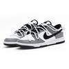 Nike Dunk Low Top Skateboard Shoes Women's Black White Gray DD1503-101(Team15-)
