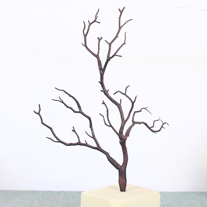 1PC 35cm Plastic Material Handmade Material Mori DIY Simulation Dry Small Branch Antlers Coral Headdress Accessories
