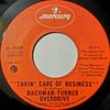 7inch Record BACHMANTURNER OVERDRIVE  Takin Care Of Business M73487 Mercury 1973 Canada Rock Used